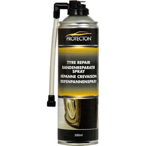 Protecton - Bandenreparatie Spray - 500ml - Voor Auto-, Motor- en Fietsbanden