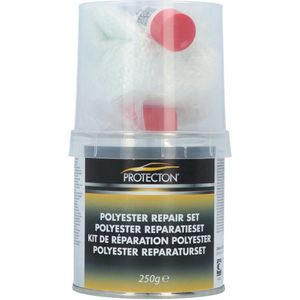 Protecton Polyester reparatieset 250gr - 242g resin / 8g hardener