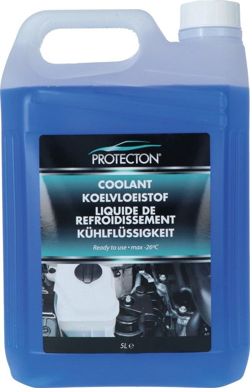 Protecton - Koelvloeistof - Blauw - Inhoud 5 Liter