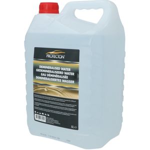 Protecton - Gedestilleerd Water - Transparant - Vloeibaar - Inhoud 5 Liter