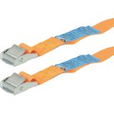 Carpoint - Spanband - Zwart - 2 Stuks - 2,50 Meter - 500 Kilogram Breekkracht