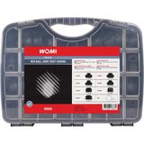 Womi - W600 - Garagebox - Inhoud 26 Fuseekogelhoezen - Kunststof Koffer