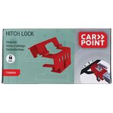 Carpoint - Disselslot - Rood - Gegalvaniseerd Metaal - Inclusief Discusslot