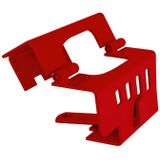 Carpoint - Disselslot - Rood - Gegalvaniseerd Metaal - Inclusief Discusslot