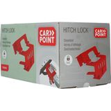 Carpoint - Disselslot - Rood - Gegalvaniseerd Metaal - Inclusief Discusslot