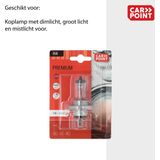Carpoint - Premium Autolamp H4 - 12V 60/55W - Helder Wit Licht - Universeel