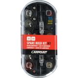 Carpoint - 30-Delige Gloeilampenset - H1-Lampen - Zekeringen - Opbergbox