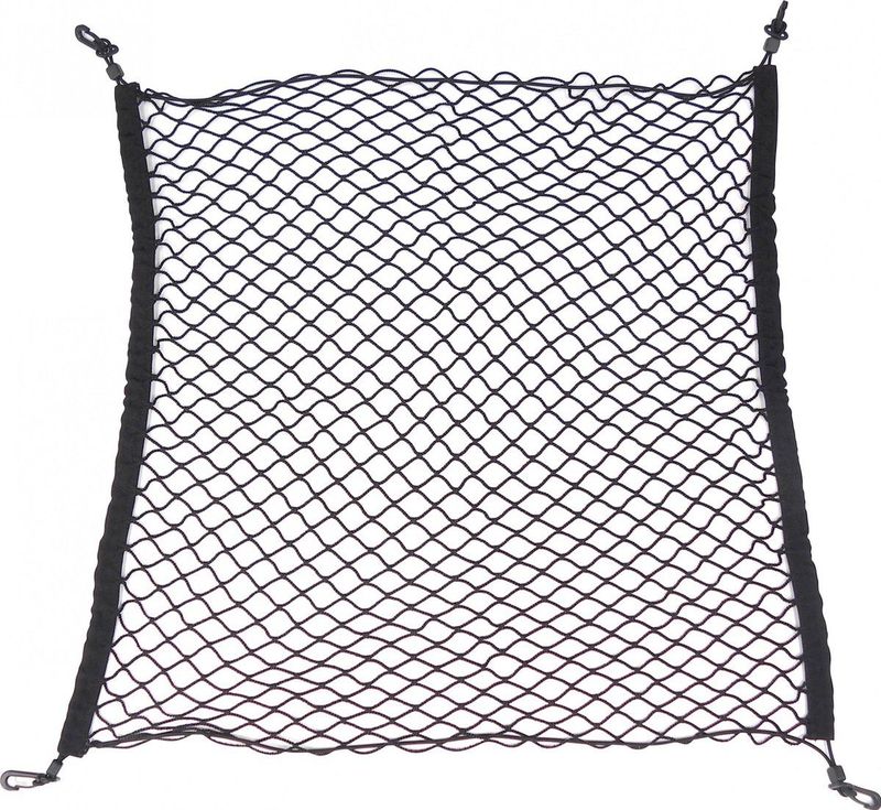 Carpoint - Bagagenet - Zwart - Kunststof - Elastisch Net