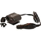 Carpoint - Stekkerdoos - 2-Weg - 12V/10A - LED Indicatie - Kabellengte 130cm