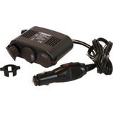 Carpoint - Stekkerdoos 3-weg - 12 Volt - 10 Ampère - LED Indicatie - Kabellengte 130cm