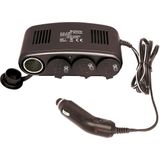 Carpoint - Stekkerdoos 4-weg - 12 Volt - Met LED Indicatie - Kabellengte 130cm