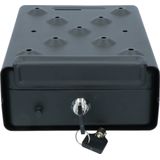 Carpoint - Autokluis - Compact - Velours Bekleding - Inclusief Sleutels