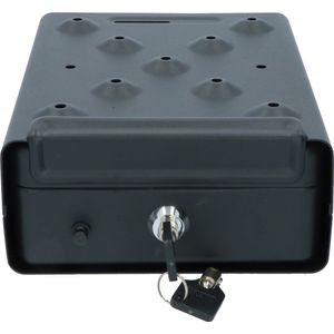 Carpoint - Autokluis - Compact - Velours Bekleding - Inclusief Sleutels