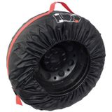 Carpoint - Bandenhoes Set - 4 Stuks - Kunststof - Zomer- en Winterbanden