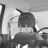 Carpoint - Kledinghanger - Chroom - Voor Auto - Met Antislip Coating