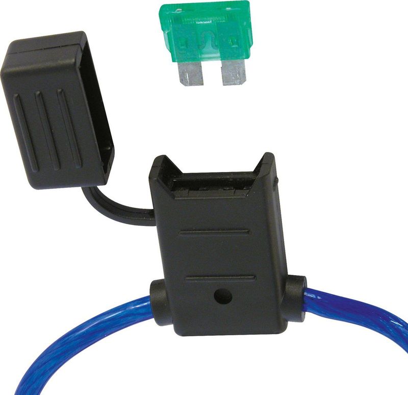 Zekeringen - Zwart - Kunststof - 45mm x 34mm x 12,5mm