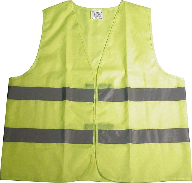 Carpoint - Veiligheidvest - Geel - 100% Polyester - EN ISO 20471 Norm
