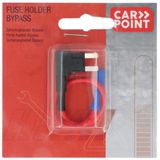 Carpoint - Mini Steekzekeringhouder - Auto-accessoire - Geschikt voor 12 Volt