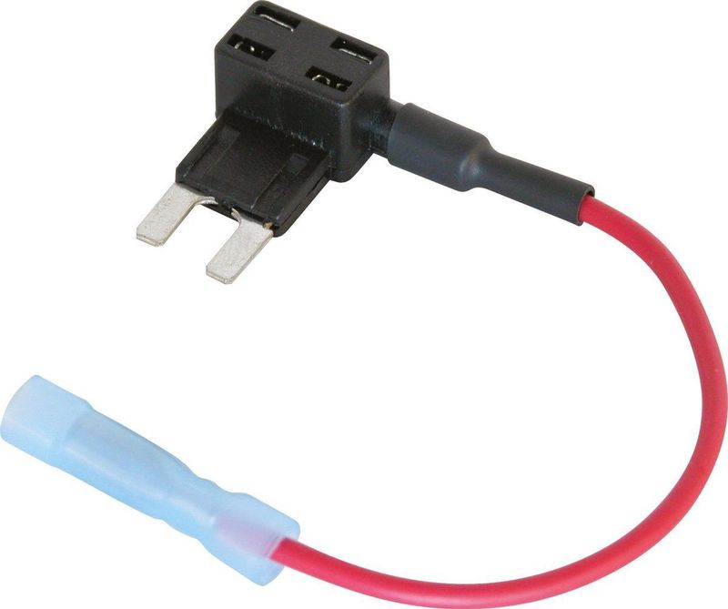 Carpoint - Mini Steekzekeringhouder - Auto-accessoire - Geschikt voor 12 Volt