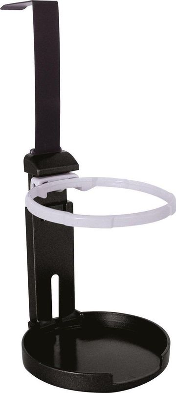 Carpoint - Bekerhouder - Zwart - Kunststof - Inklapbaar