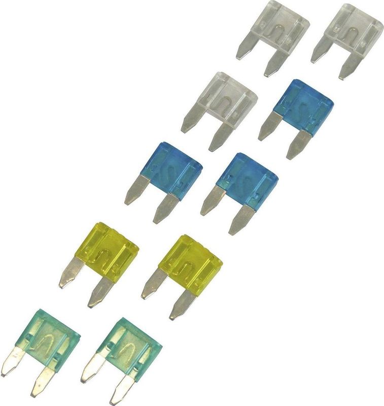 Minizekering Assortiment 10st