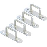 Carpoint - Opschroefhaken - 4 Stuks - Metalen - Voor Aanhangernetten
