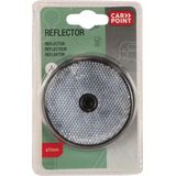 Carpoint - Reflectoren - Wit - Plexiglas - Set van 2 - Diameter 70mm