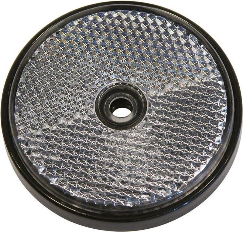 Carpoint - Reflectoren - Wit - Plexiglas - Set van 2 - Diameter 70mm