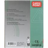 Carpoint - 7-polige Stekkerdoos - Zwart - Kunststof - 200 cm