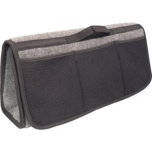Carpoint - Kofferbak Organiser - Grijs - Polyester - 1 Stuk