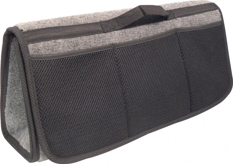 Carpoint - Kofferbak Organiser - Grijs - Polyester - 1 Stuk