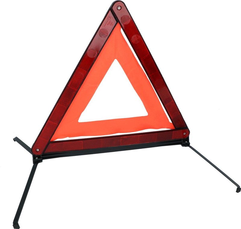 Carpoint - Gevarendriehoek - Reflecterend - Flexibel PVC - Met Opbergkoker