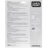 Carpoint - Groothoeklens - Achterruit - Statisch Hechtend - 20 x 25,5 cm