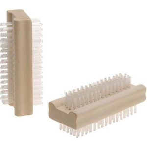 Manicure - Pedicureset - Hout - Zacht Borstelhaar - 2 Stuks