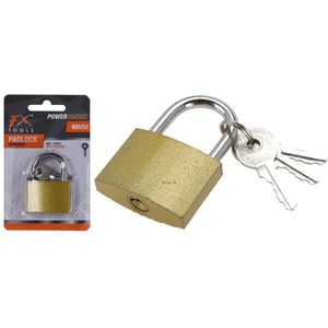 Hangslot Metaal Sleutel 40mm