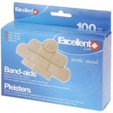 Pleisters - 100 Stuks - Diverse Formaten - Ademend