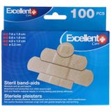 Pleisters - 100 Stuks - Diverse Formaten - Ademend