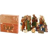CrechedeNoel Kerststal figuren - 11-Delig - Polystone