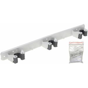 Pro Garden Tuin gereedschap houders/klemmen - 3x stuks klemmen - voor stelen - opbergsysteem