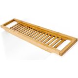 Excellent Houseware Badplank - bamboe hout - 64 x 15 cm - badrek