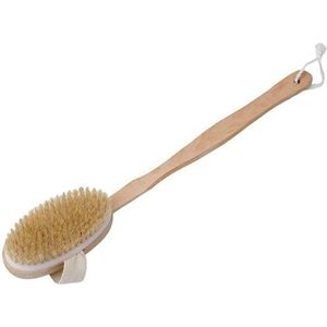 Badborstel hout 43cm bruin Hout Eleganza Lichaamborstel (43.0000cm x cm)