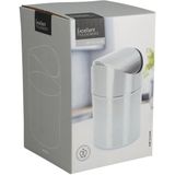 Excellent Houseware - Prullenbak - RVS - 5 Liter - Compact