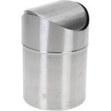 Excellent Houseware - Prullenbak - RVS - 5 Liter - Compact