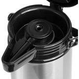 Thermoskan met pomp - 1,8 Liter - RVS - Vaatwasserbestendig