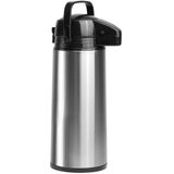 Thermoskan met pomp - 1,8 Liter - RVS - Vaatwasserbestendig