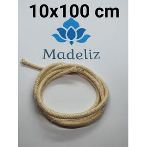 Olielampen lont 10x100CM - Long burn (4mm) per 10