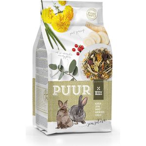 Witte Molen - Knaagdierenvoer - Knaagdier - Puur Konijn Sensitive 800gr - 1st