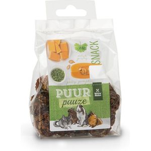 Witte Molen - Knaagdierensnack - Knaagdier - Puur Pauze Groentenbal Peterselie & Pompoen 100gr - Tray - 1st
