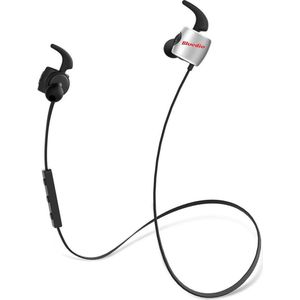 Bluedio TE (Turbine) Bluetooth 4.1 draadloze sporthoofdtelefoon, zweetbestendige hardloopoordopjes met microfoon (zwart)