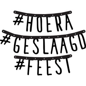 Haza Original Letterslinger #geslaagd 150 Cm